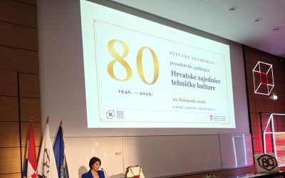 Svečanom akademijom obilježena 80. obljetnica Hrvatske zajednice tehničke kulture